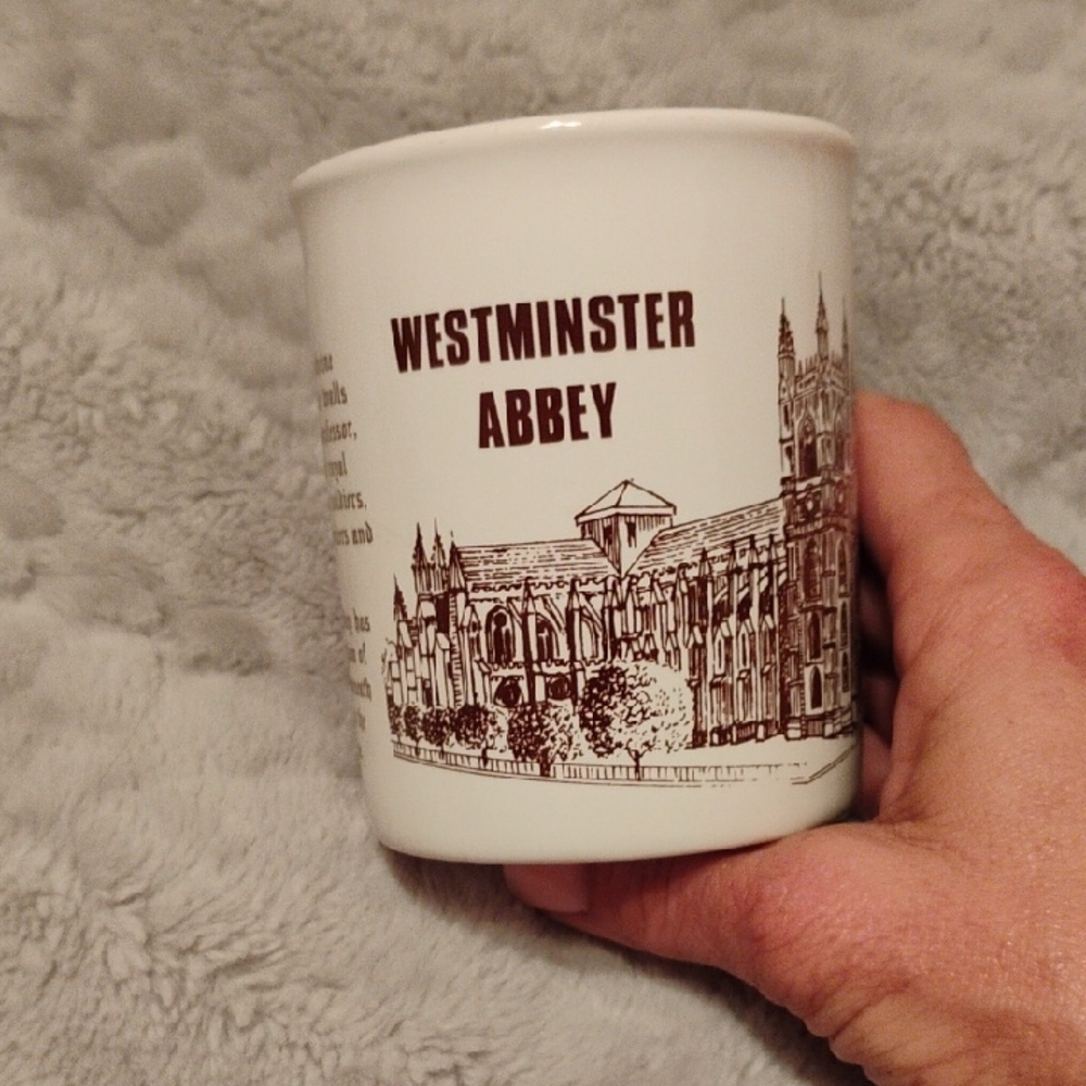 Westminster Abbey White Mug